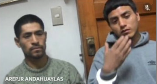 CONDENAN A 27 Y 17 AÑOS DE CÁRCEL A SUJETOS QUE ASALTABAN CON ARMA DE FUEGO EN ANDAHUAYLAS